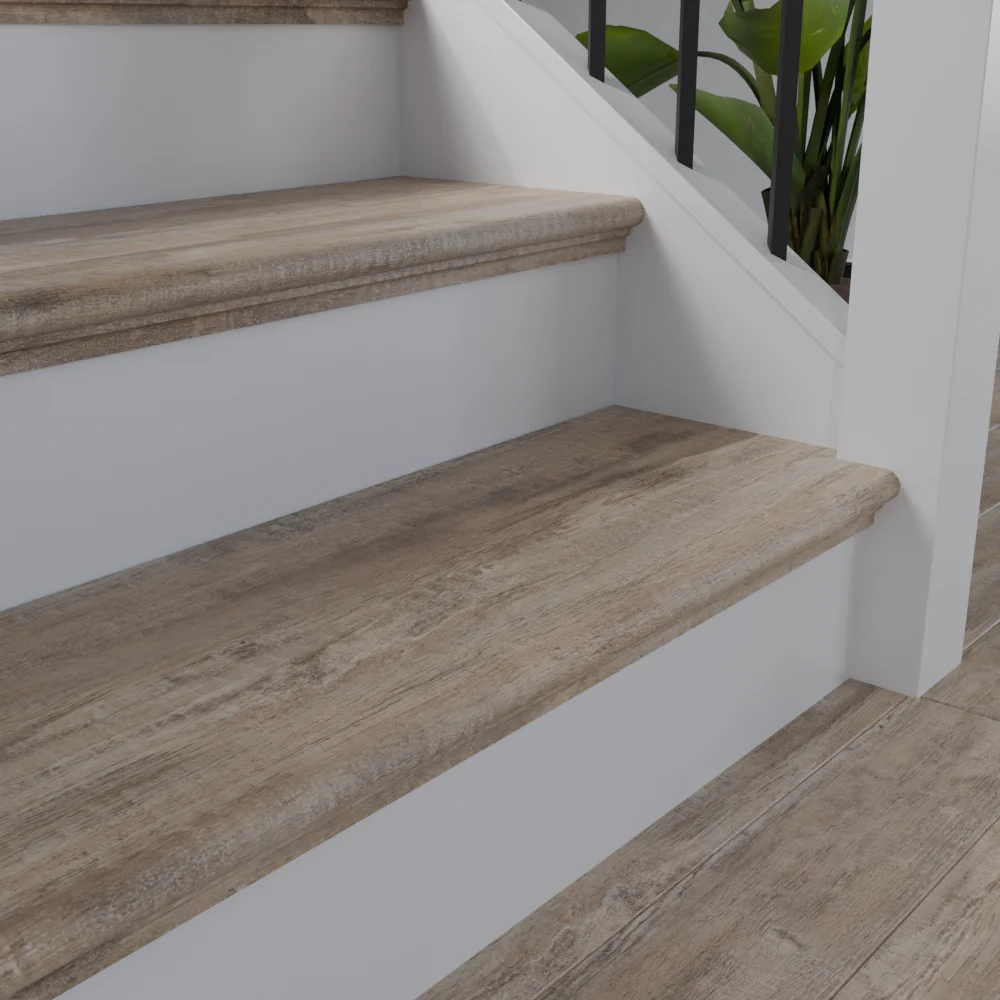 Wagon Wheel Oak 48 in Length Retro Fit Tread - Image 3