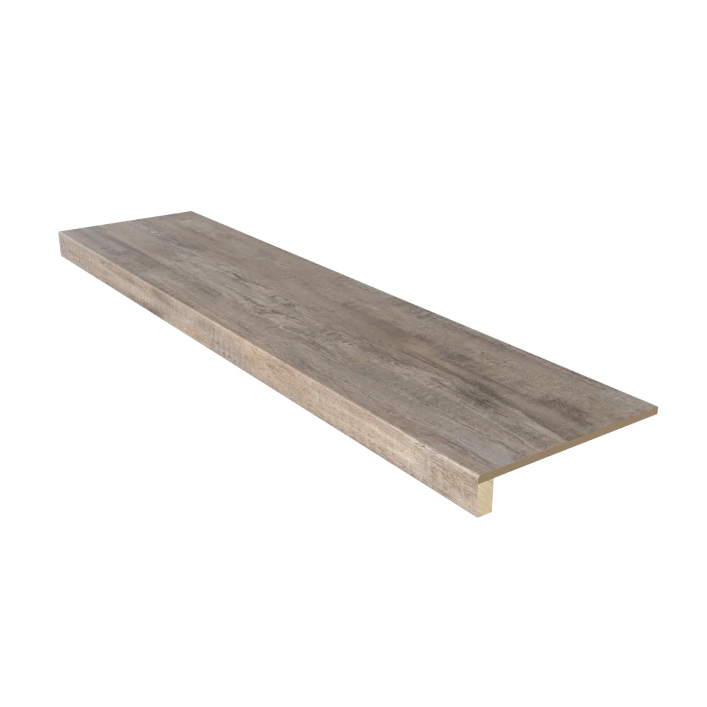Wagon Wheel Oak 48 in Length Square Retro Fit Tread