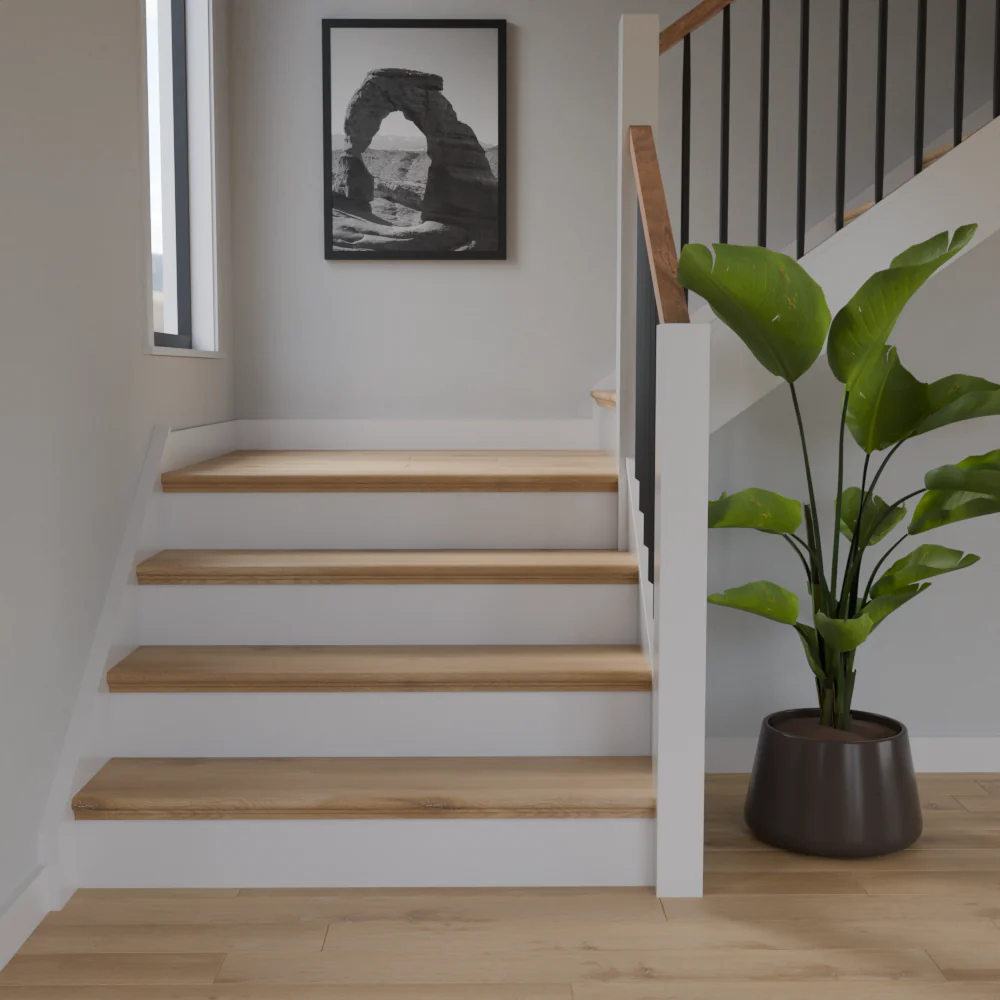 Woodley Oak 48 in Length Retro Fit Tread - Image 2