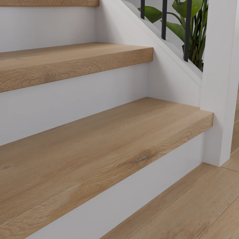 Woodley Oak 48 in Length Square Retro Fit Tread - Image 3