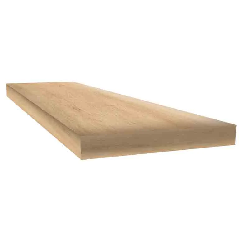 Yorkshire Oak 48" inch Square Retrofit Tread with Return